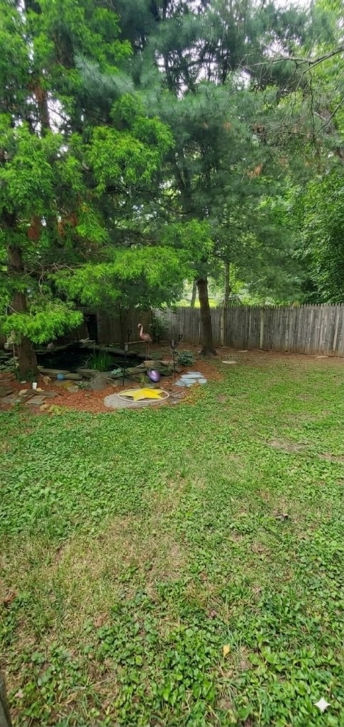 Fence Installation — before the work